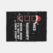 Leuk stout, laat staan dat ik mijn eigen spulletje fleece deken (Voorkant (Horizontaal))