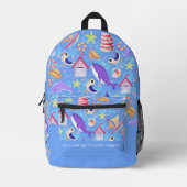 Leuk strand blauwe elektronica tas (Voorkant)