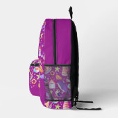 Leuk strand Magenta Electronics Bag Bedrukte Rugzak (Rechts)