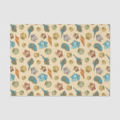 leuk strand schelp patroon  tissuepapier (Voorkant)