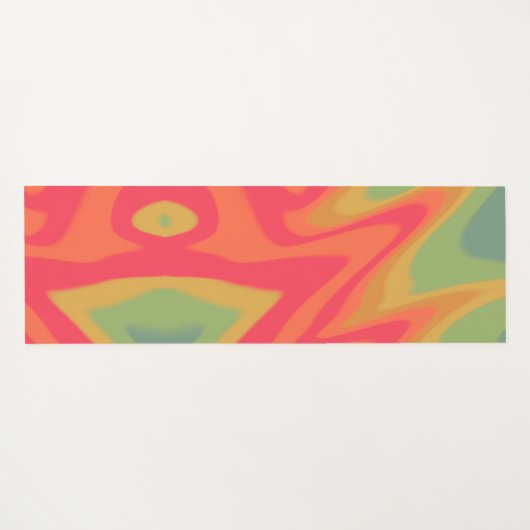 Leuk Stropdas-geverfd geïnspireerd kleurrijk Abstr Yogamat (Achterkant (horizontaal))