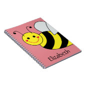 Leuk stuntel Gepersonaliseerde Bij Notitieboek (Rechterzijde)