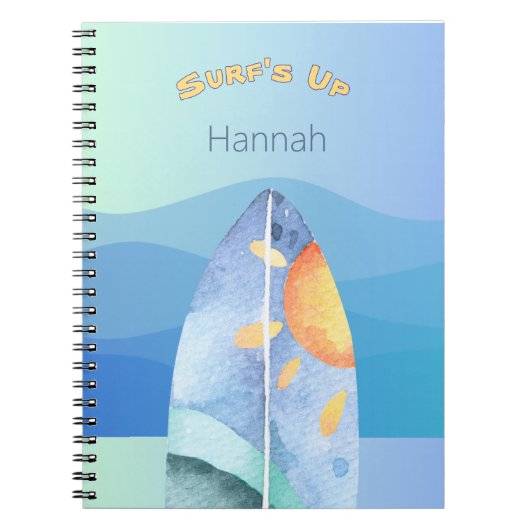 Leuk Surf is op Notitieboek (Voorkant)