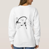 Leuk sweatshirt kat lifestyle (Achterkant)