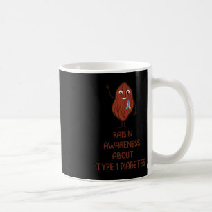 Leuk T1D Type 1 Diabetes Awareness Ribbon Gift Koffiemok