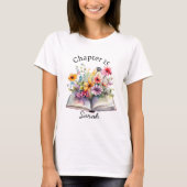 Leuk T-shirt met Boekenwurm (Voorkant)