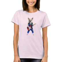 Leuk T-shirt met Chihuahua Rockster