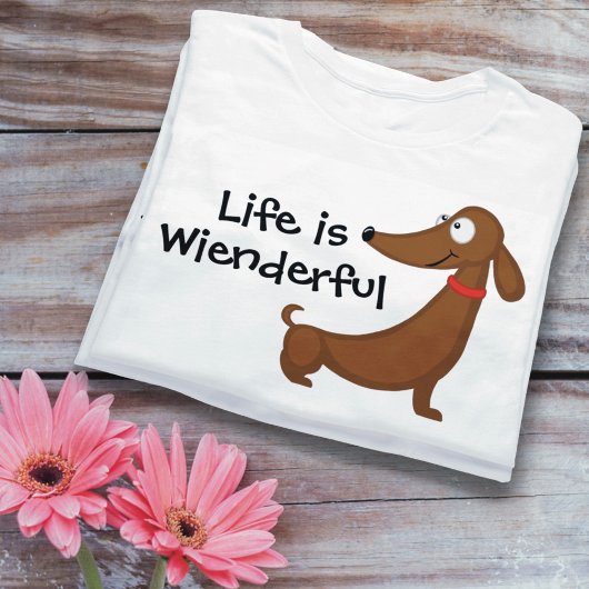 Leuk T-shirt met Dachshund