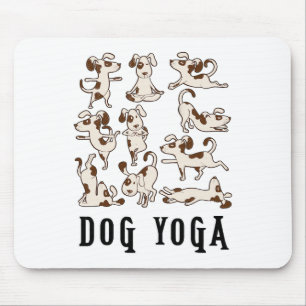 Leuk T Shirt met Hond Yoga Cadeau - Cute Family We Muismat