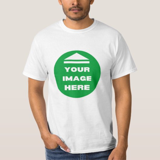 Leuk! T-shirt - Voeg je Afbeelding toe - (Voorkant)