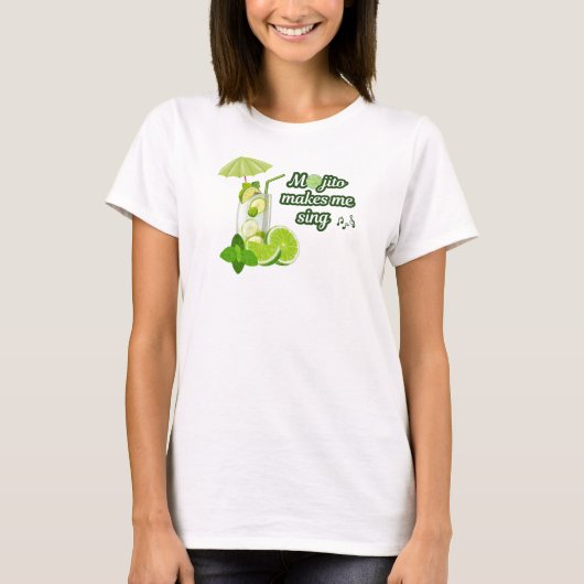 Leuk T-shirt voor Mojito-liefhebbers (Voorkant)