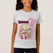 Leuk t-shirt voor school (Voorkant)