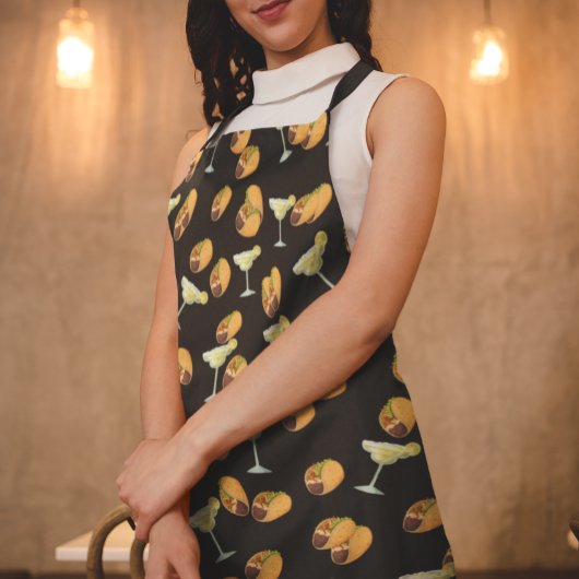 Leuk Taco Margarita Mexico strandpatroon Schort