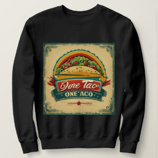 Leuk Taco Sweatshirt voor Food Lovers
