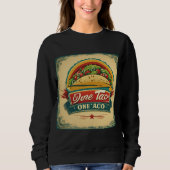 Leuk Taco Sweatshirt voor Food Lovers (Voorkant)