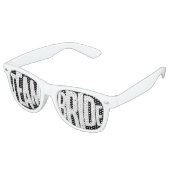 Leuk team bruid vrijgezellenfeest gunsten retro zonnebril (Gekanteld)