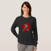 Leuk tennisontwerp t-shirt (Voorkant volledig)