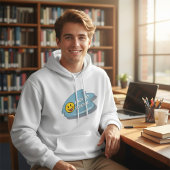 Leuk Terug naar School Smiley Face Hoodie