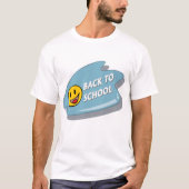 Leuk Terug naar School Smiley Face T-shirt (Voorkant)
