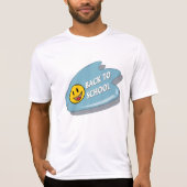 Leuk Terug naar School Smiley Face T-shirt (Voorkant)