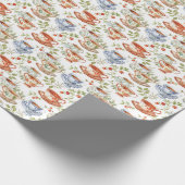 Leuk theefeest betegeld cadeaupapier (Hoek)