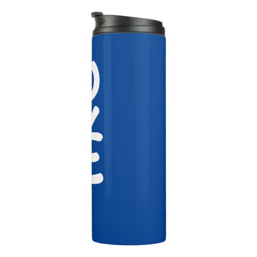 leuk thermosbeker (Geroteerd rechts)