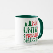 Leuk tot bewezen kerst in Naughty Mok (Voorkant rechts)