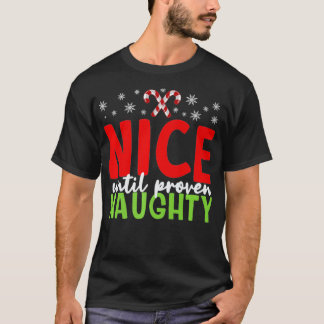 Leuk tot bewezen non-aughty Funny Provocatie Chris T-shirt