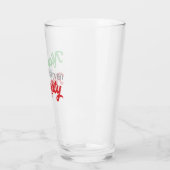 Leuk tot bewezen ondeugend Drink glas (Links)
