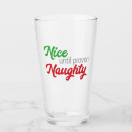 Leuk tot bewezen ondeugend Drink glas