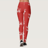 Leuk tot bewezen ondeugende Leggings (rood) (Achterkant)