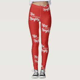Leuk tot bewezen ondeugende Leggings (rood)