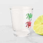 Leuk tot bewezen stout - Shot Glass Glas (Links)