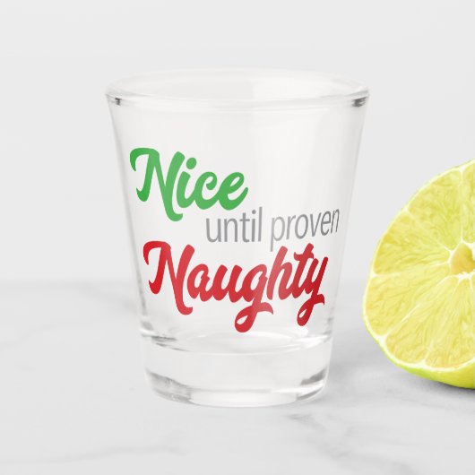 Leuk tot bewezen stout - Shot Glass Glas (Voorkant)