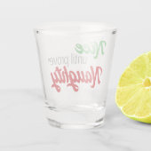 Leuk tot bewezen stout - Shot Glass Shot Glas (Achterkant)