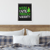 Leuk tot bewezen stoute canvas print (Insitu (Slaapkamer))