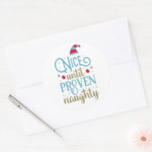 Leuk tot bewezen stoute kerst | Sticker Seal (Envelop)