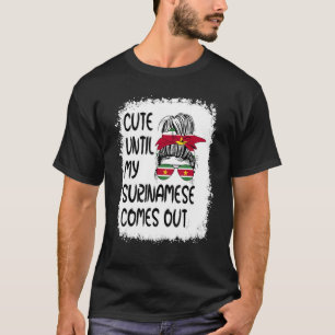 Leuk tot mijn Surinaamse er uit komt T-shirt