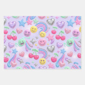 Leuk trendy inpakpapier vel (Voorkant 2)