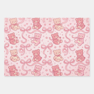Leuk trendy inpakpapier vel