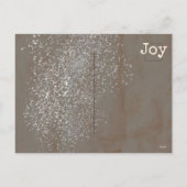 Leuk! Trio Kaarsen Waterverf Glans Feestdagenkaart (Achterkant)