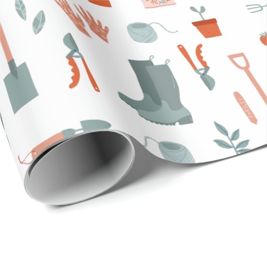 Leuk tuinieren cadeaupapier (Rol Hoek)