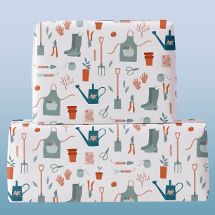 Leuk tuinieren cadeaupapier