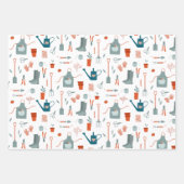 Leuk tuinieren inpakpapier vel (Voorkant 2)