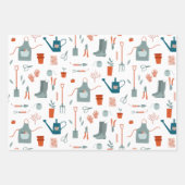 Leuk tuinieren inpakpapier vel (Voorkant)