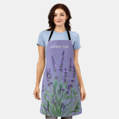 Leuk tuinieren Quote Mooie Lavendeltuin Schort (Gedragen)