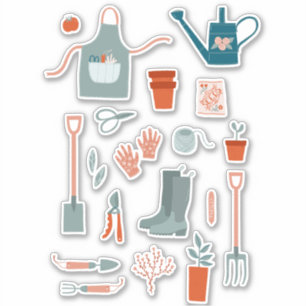Leuk tuinieren sticker