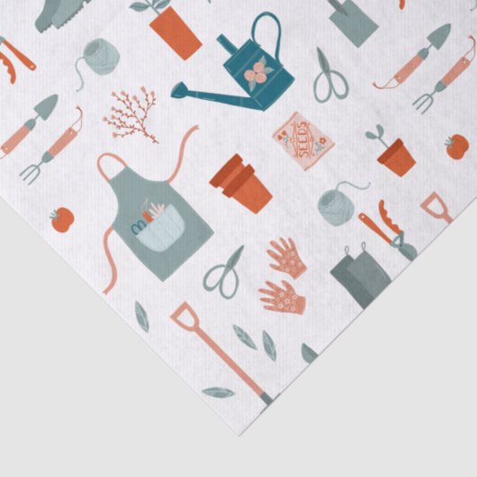 Leuk tuinieren tissuepapier (Detail)