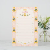 Leuk Tulpen Briefpapier (Staand voorkant)