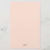 Leuk Tulpen Briefpapier (Achterkant)
